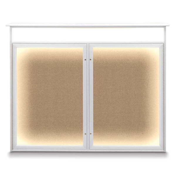 Open Faced Traditional Rounded Corkboard